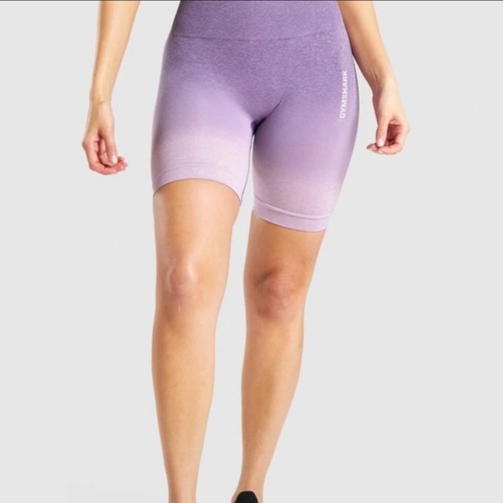 Gymshark Adapt Ombre Seamless Short- Light purple